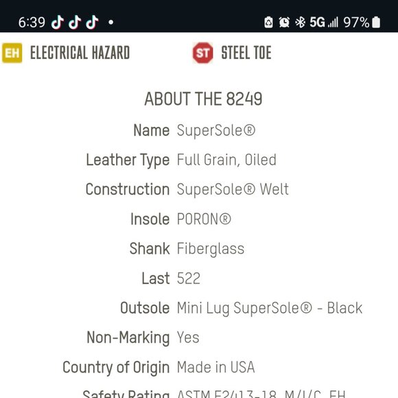 Red Wing 8149 Boots - Picture 6 of 6